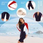 Women's One-Piece Long Sleeve Swimsuit with Rash Guard