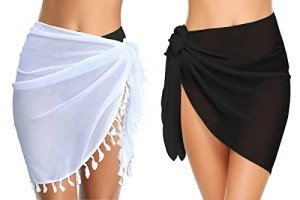 Chic Two-Piece Sarong Wrap for Beach Days