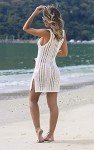 Women's Hollow Out Crochet Bikini Cover-Up Dress