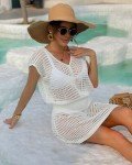 Elegant Women's Hollow Out Beach Cover-Up Dress