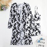 3-Piece Women's Sexy Bikini Swimsuit Set