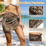 2-Pack Women's Short Beach Sarong Cover-Ups