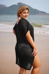 Hanna Nikole Plus Size Crochet Swim Cover Up