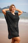 Hanna Nikole Plus Size Crochet Swim Cover Up