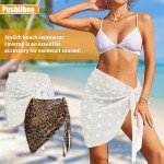 2-Pack Women's Short Beach Sarong Cover-Ups