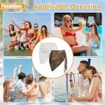 2-Pack Women's Short Beach Sarong Cover-Ups