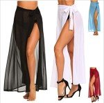 Summer Chiffon Sarong Cover-Up for Women