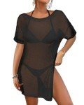Bsubseach Women's Crochet Swim Cover Up Dress