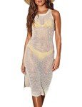 Bsubseach Women’s Crochet Beach Cover-Up Dress