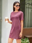 Sheer Mesh Beach Cover Up - Purplish Medium