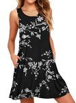 Floral Beach Bikini Cover-Up Dress for Women
