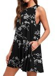 Floral Beach Bikini Cover-Up Dress for Women