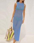 Bsubseach Women's Backless Crochet Swim Cover-Up