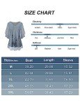 Viracy Womens Overlap Ruffle Sleeve V Neck Mesh Blouse Elastic Loose Flowy Tunic Tops Light Grey