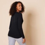 Amazon Essentials Women's Classic Fit Lightweight Long-Sleeve V-Neck Cardigan Sweater, Black, Small