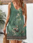 Hotouch Women's Casual Sleeveless Summer Dress