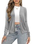 onlypuff Women's Open Front Casual Lightweight Soft Knit Cardigan Sweater Loose Outerwear