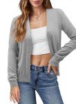 onlypuff Women's Open Front Casual Lightweight Soft Knit Cardigan Sweater Loose Outerwear