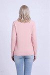 SMILING PINKER Women Cardigan Button Down Solid Medium Weight Knit Sweater(XXL,Blush Pink)