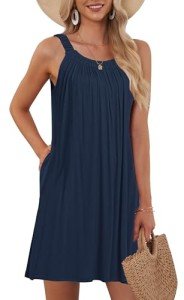 MISFAY Women's Casual Beach Cover Up Dress