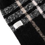 LittleMax Ponchos for Women,Juniors Shawl Wrap Fall Clothes Open Front Boho Buffalo Cardigan Oversized Plaid Cape Sweater Knitted Tassel Coat Pashmina Wine Red