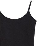 Amazon Essentials Women's 4-Pack Slim-Fit Camisole, Black, Medium