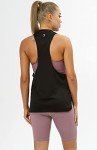 icyzone Workout Tank Tops for Women - Running Muscle Tank Sport Exercise Gym Yoga Tops Athletic Shirts(Pack of 3) (L, Black/White/Grey)