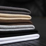 Artfish Women's Sleeveless Full Length Ribbed Fitted Racerback Workout Crew High Neck Basic Tank Top, White, Medium