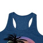 LINZEOO Womens Summer Beach Tank Top Lets Get Salty Holiday Sleeveless Vacation Vest Shirt