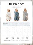 BLENCOT Women's Long Sleeve Pullover Sweatshirt Dress