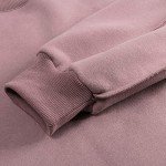 Amazhiyu Women Pullover Cropped Sweatshirts Long Sleeves Casual Fleece Crop Tops Sugar Plum, Medium