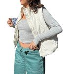 ABINGOO Women Low Cut Scoop Neck Crop Top Long Sleeve Slim Fit Shirts Sexy Cutout Top Retro Y2k Blouse Top Streetwear Gray Scoop Neck M