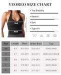 YEOREO Women's Halter Crop Top V Neck Workout Going Out Tank Top Hazel Padded Sleeveless Backless Trendy Summer Camisole Black Small