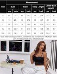 Avidlove Black Bralette for Women Floral Lace Tube Crop Top Slim Bustier Top Small
