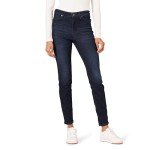 Amazon Essentials Women's Standard New Skinny Jean, Dark Wash, 10 Regular