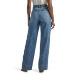 Lee Women's Legendary High Rise Trouser Jean, Elevated Retro, 12