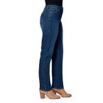 Gloria Vanderbilt Women's Amanda Classic Tapered Jean, Scottsdale Wash, 12