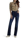 Lee Women's Ultra Lux Comfort with Flex Motion Bootcut Jean, Main Thrill, 14 Long