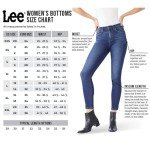 Lee Women's Legendary High Rise Trouser Jean, Elevated Retro, 12