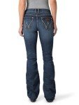 Wrangler Women's Retro Mae Mid Rise Stretch Boot Cut Jean