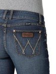 Wrangler Women's Retro Mae Mid Rise Stretch Boot Cut Jean
