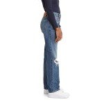 Levi's Women's Low Pro Jeans, Breathe Out - Medium Indigo, 30