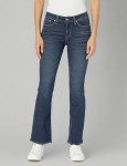 Signature by Levi Strauss & Co. Gold Label Women's Totally Shaping Bootcut Jeans, Blue Laguna, 16