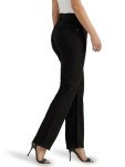 Riders by Lee Indigo Women's Classic Fit Straight Leg Jean, Black, 12