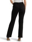Riders by Lee Indigo Women's Classic Fit Straight Leg Jean, Black, 12