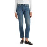 Levi's Women's Wedgie Straight Jeans, (New) Maximum Effort, 28