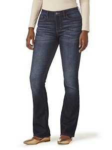 Riders by Lee Indigo Women's Midrise Bootcut Jean, Nightfall, 14 Petite
