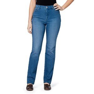 Gloria Vanderbilt Women's Classic Amanda High Rise Tapered Jean, Frisco, 18 Tall