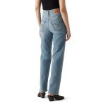 Levi's Women's Ribcage Straight Full Length Jeans, (New) Ringing Bells, 27