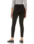 Amazon Essentials Women's Pull-on Denim Jegging, Black, 12 Regular